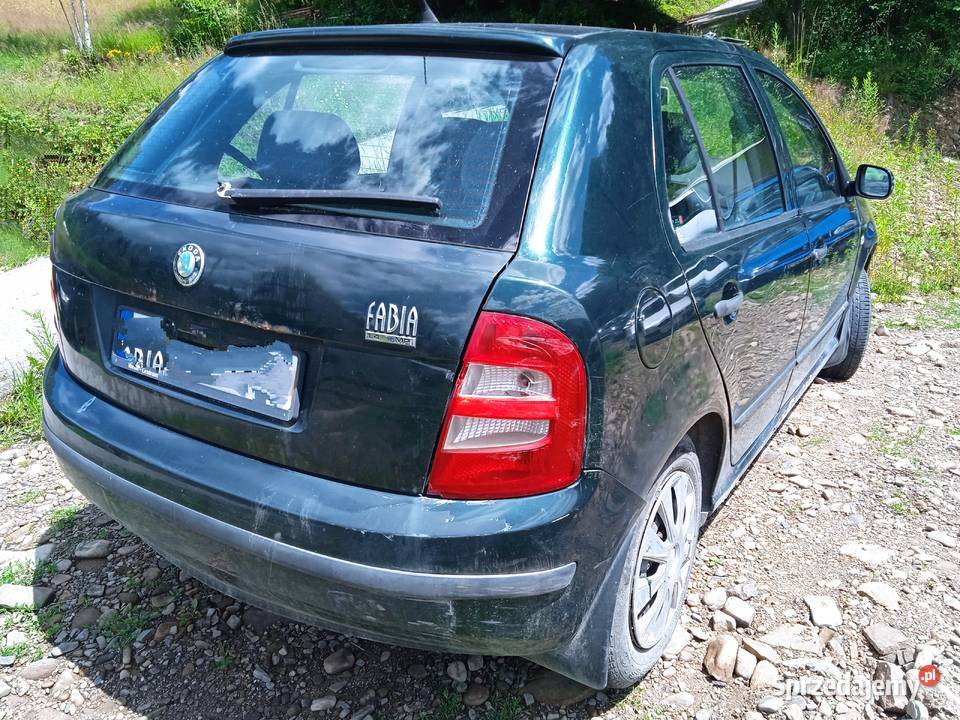 Skoda Fabia 14MPi CZĘŚCI 203555km Sucha Beskidzka