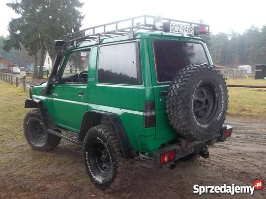 Daihatsu Rocky patrol discovery off road zamiana Polnica