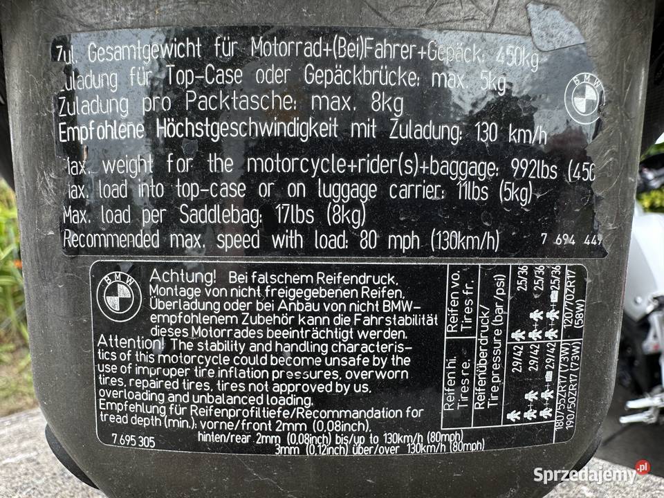 BMW K1200R Sport 1157cm3 BMW