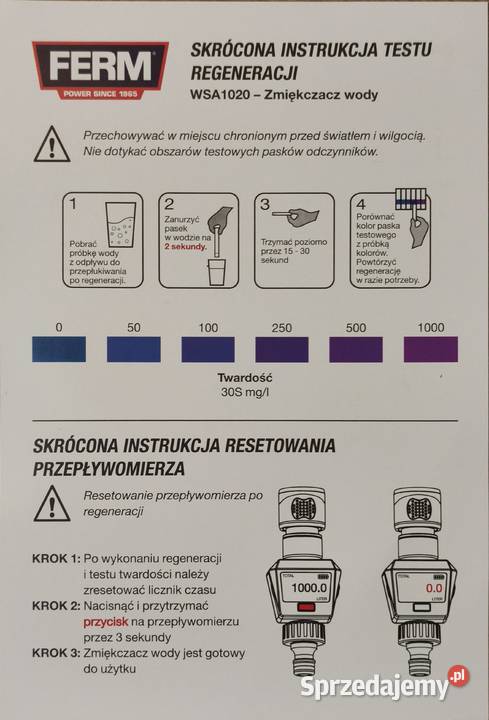 Zmiękczacz wody przenośny Podegrodzie