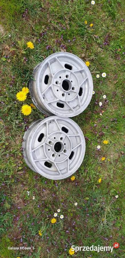 Felgi aluminiowe do fiata126p 12 Średnica 12" Wyźrał