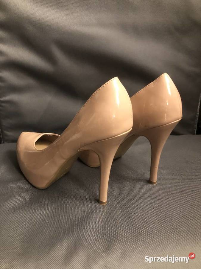 Buty szpilki czarne nobuk rozmiar 538 drugie Jaworzno sprzedam