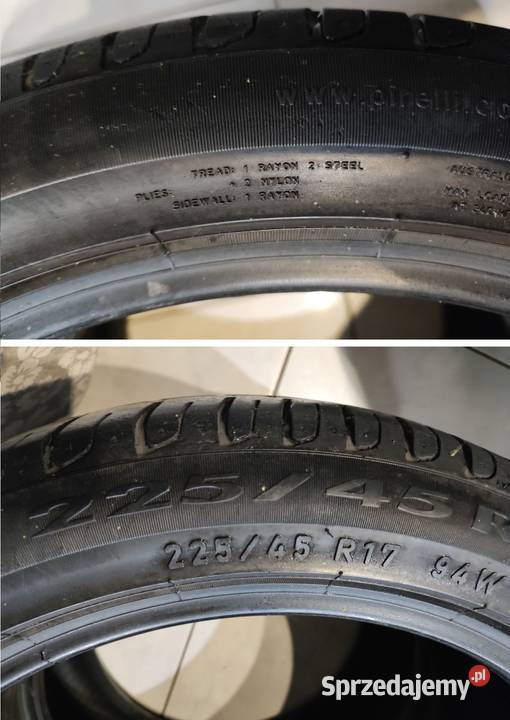 Opony PIRELLI CINTUNATO 22545R 17 94W 94W indeks Kielce