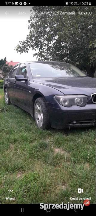 E65 730d w ładnym stanie