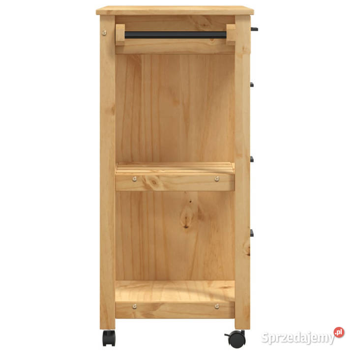Wózek kuchenny MONZA 84x40x90 lite drewno mazowieckie Warszawa