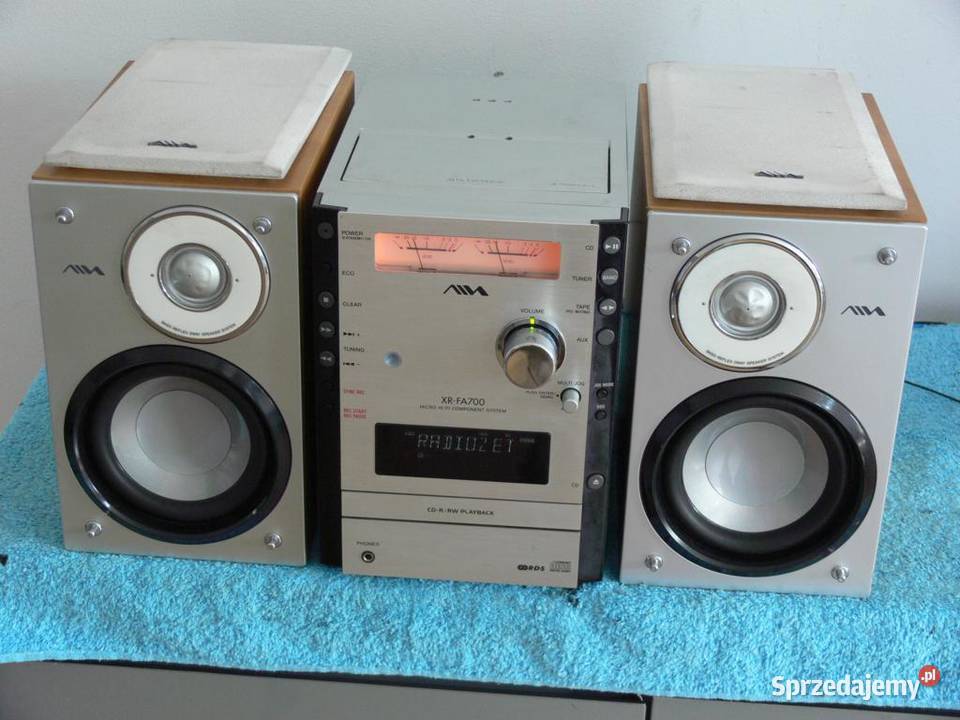Wieża Aiwa CXLFA700 kolumnyi ładna WYSYŁKA Jasło
