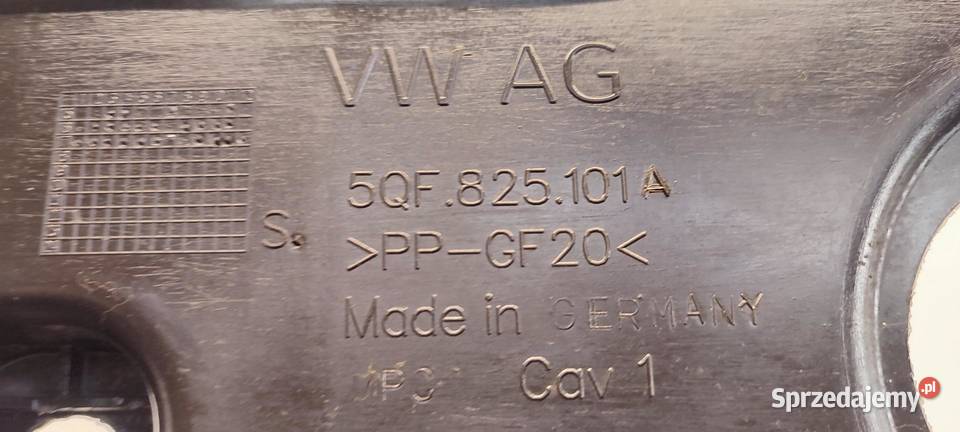 VW TIGUAN II OSŁONA PODWOZIA LEWA 5QF825101A