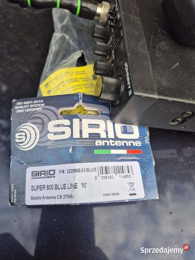 CB radio President Johnny 2 nowa antena Sirio lubelskie sprzedam