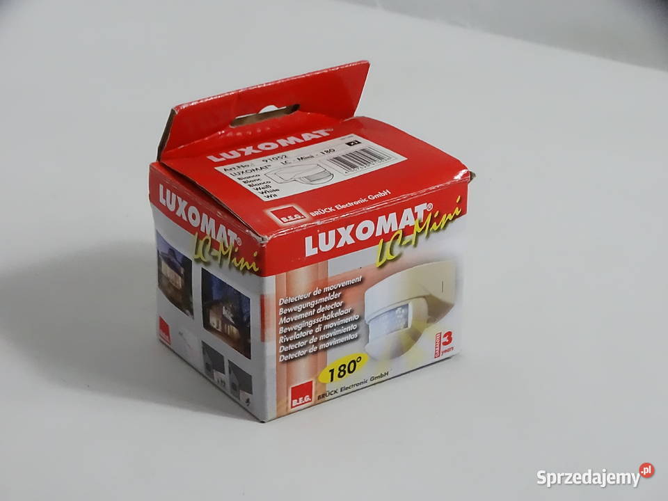 Czujnik Ruchu BEG LUXOMAT LCMini 180 NOWY Biały Biłgoraj