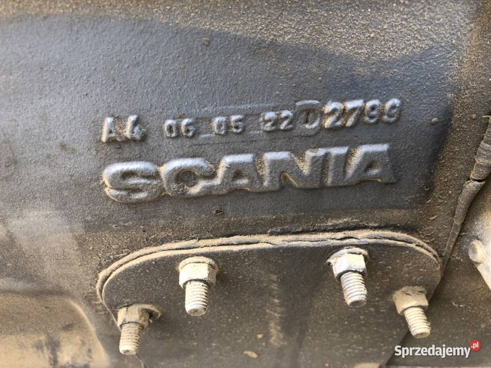 SKRZYNIA BIEGÓW SCANIA 4 series GRS890 117 420 ciężarowe