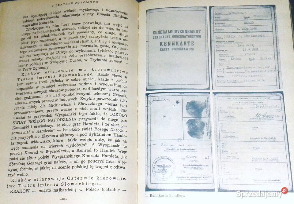 Theatrum militans 19391945 Leon Schiller Książki i Podręczniki lubelskie Chełm sprzedam