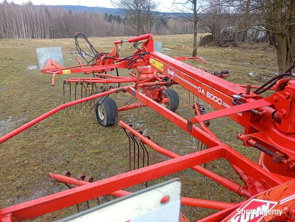 Zgrabiarka karuzelowa kuhn ga 6000 Okazja świętokrzyskie Łagów
