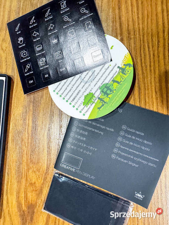 Tablet graficzny Huion Kamvas Pro 16 akcesoria Łódź