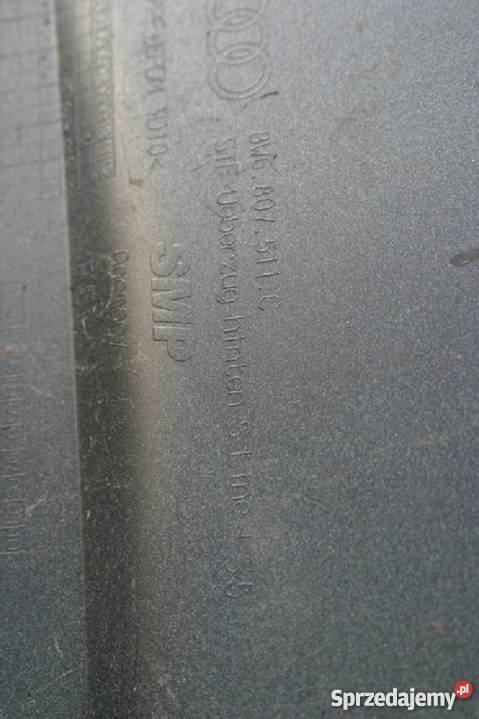 AUDI S5 8W6 COUPE ZDERZAK TYŁ TYLNY 2016 Bieleń sprzedam