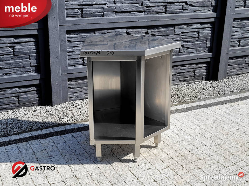 Stół gastronomiczny z półką wym 70x50x85 Ostrów Wielkopolski