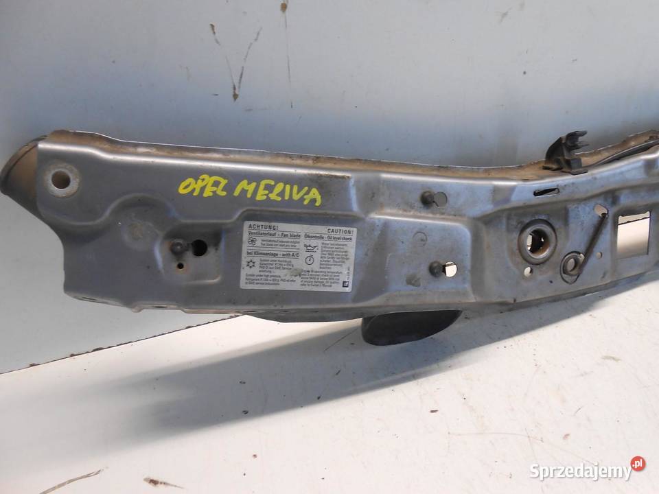 OPEL MERIVA A PAS GORNY WZMOCNIENIE