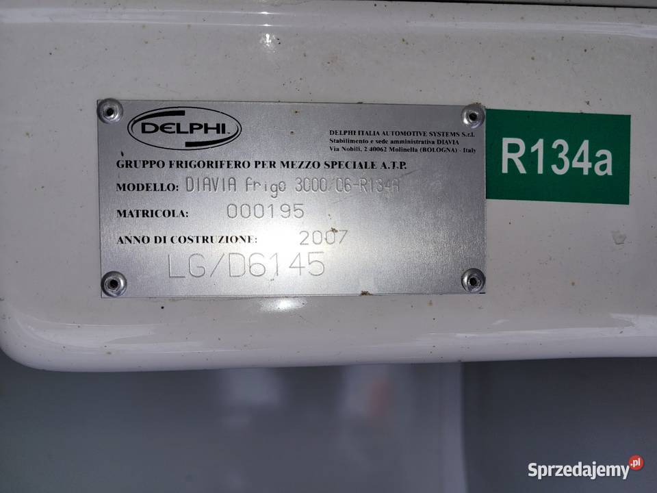 Fiat Ducato 2 2l 2007r CHLODNIA 158TKM