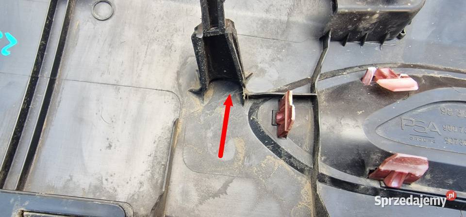 CITROEN C4 LISTWA DRZWI LEWY PRZÓD 9830660980 osobowe Bieleń