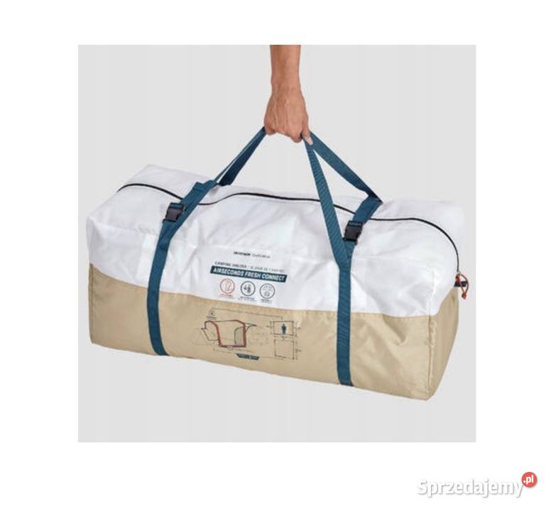 Przedsionek pompowany Quechua Air Seconds Base zachodniopomorskie Kołobrzeg