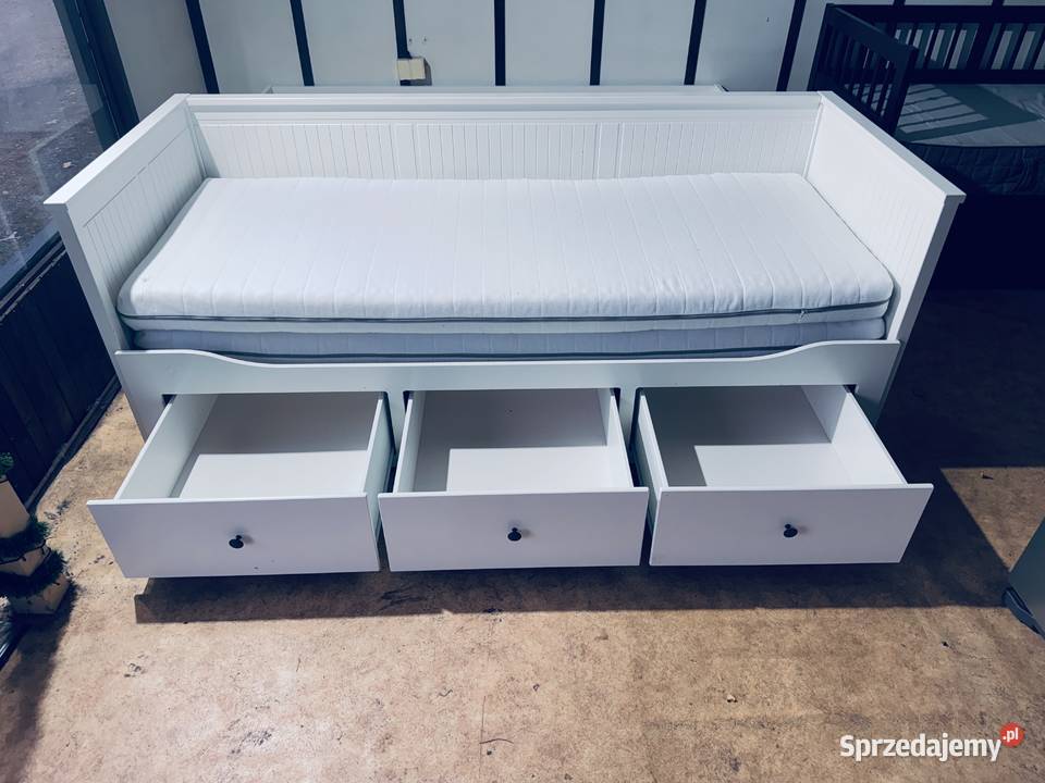 IKEA HEMNES Łóżko Leżanka z 3 szufladami 2 Rybnik sprzedam