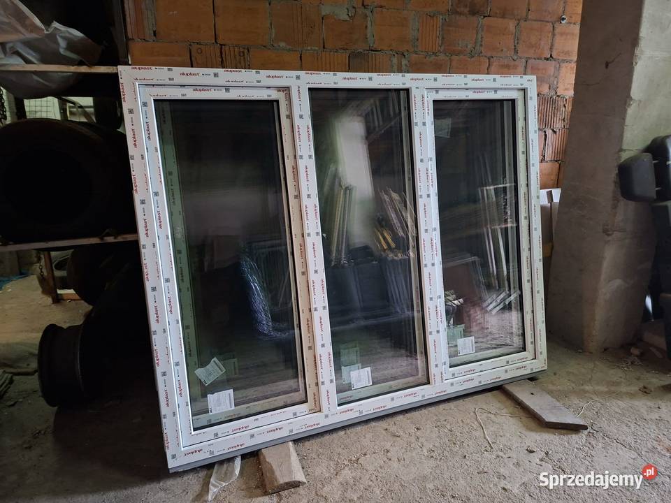 Okno nowe 3 skrzydłowe sprzedam