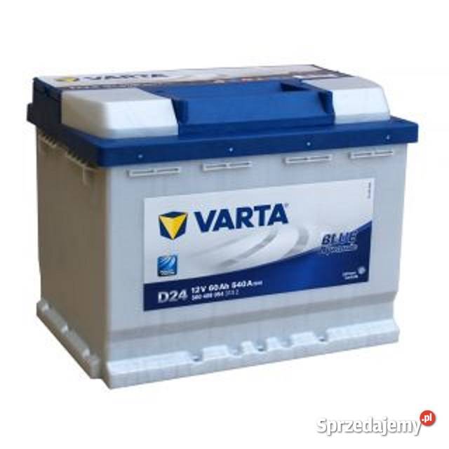 Akumulator VARTA Blue Dynamic D24 60Ah 540A EN Akumulatory