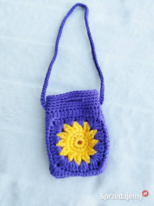 Etui na słuchawki crochet ręcznie robiony łódzkie Piotrków Trybunalski