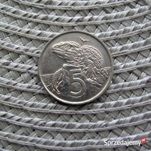 Nowa Zelandia 5 Cent 1999r wielkopolskie Kalisz