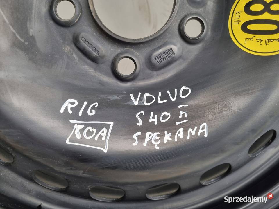 Volvo S40 II V50 C30 KOŁO DOJAZDOWE dojazdówka Janów sprzedam