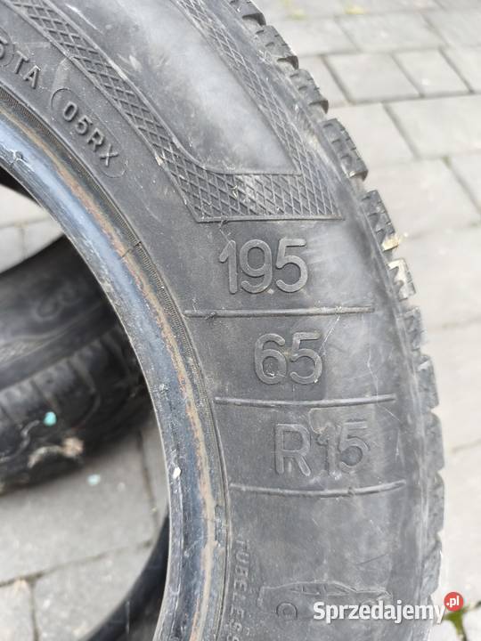 Dwie opony zimowe Kleber 19565 r15