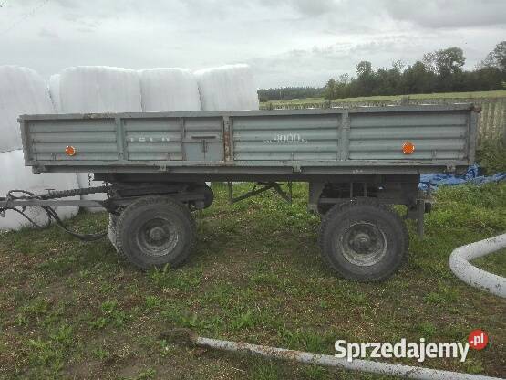 Przyczepa rolnicza 4T Maszyny rolnicze Książ Wielki
