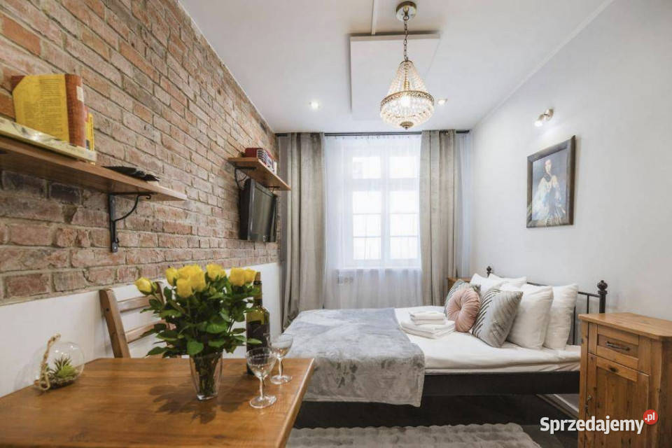 Kawalerka Apartament inwestycyjny Starówka internet Toruń