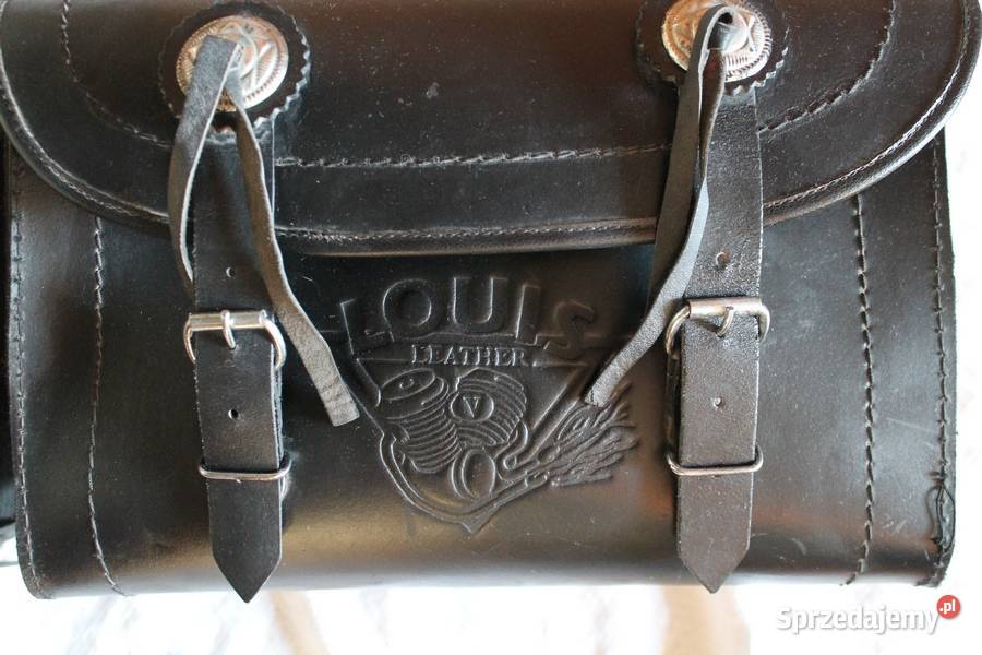 Sprzedam sakwy motocyklowe LOUIS skóra zamki