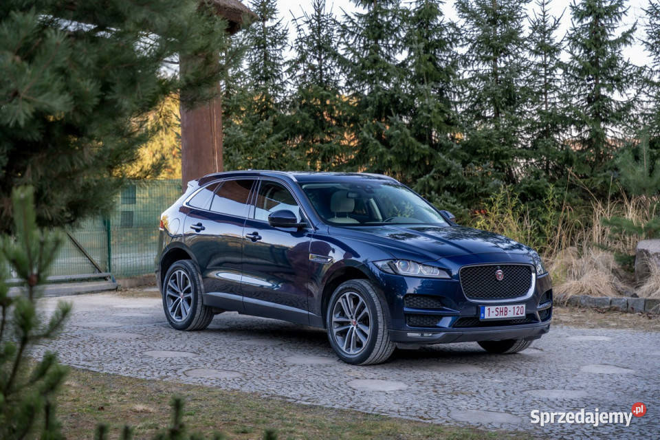 Jaguar FPACE FPace AWD Portfolio bezwypadkowy Zarejestrowany w Polsce podkarpackie Ropczyce