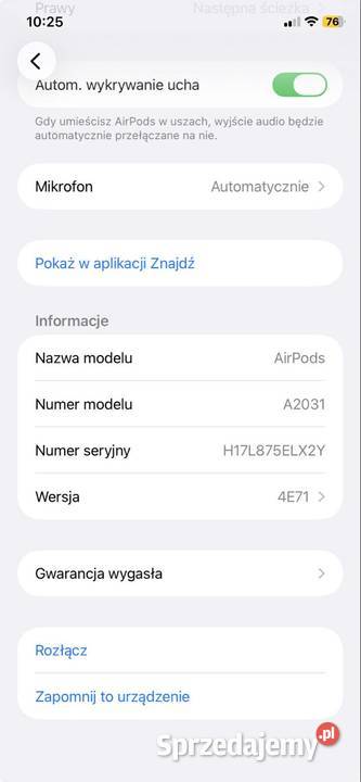 Słuchawki Apple AirPods 2 indukcyjne ładowanie Słuchawki i głośniki Poznań
