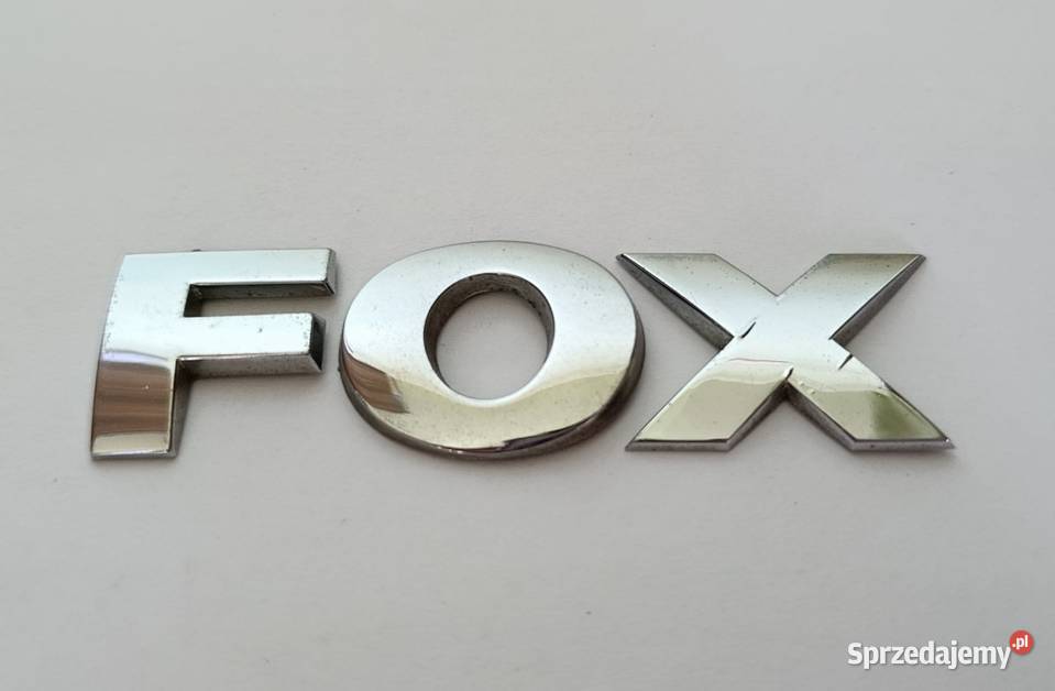 Napis VW FOX 0310r Lipno