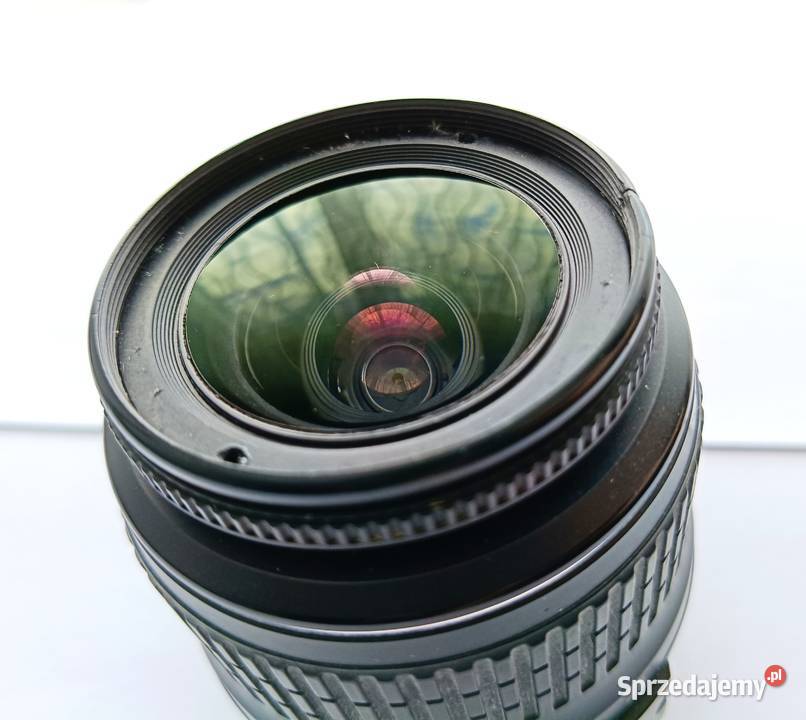 Nikon D3000 obiektyw Nikkor DX AFS 1855 Łódź