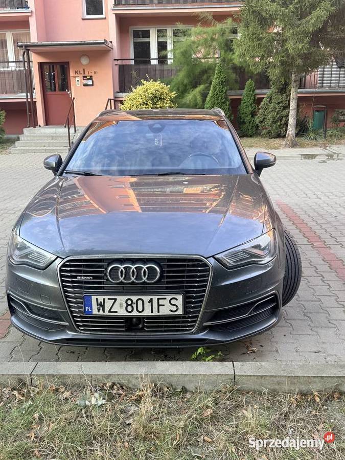 Audi A3 etron 2015 zadbany hybryda Łowicz