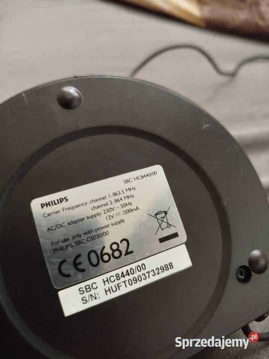 Bezprzewodowa stacja bazowa dokująca 12 V czarna