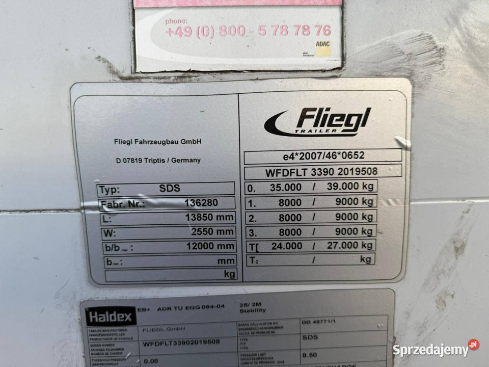 firana Fliegl Komorniki