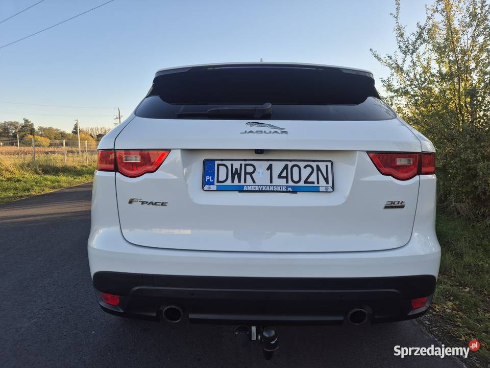 Jaguar FPace 2019 wer PRESTIGE nowe opony stan 1999cm3 Żórawina