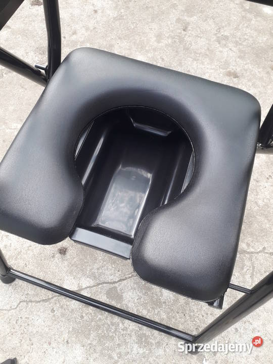 krzesło toaletowe składane AR102 tapicerowane