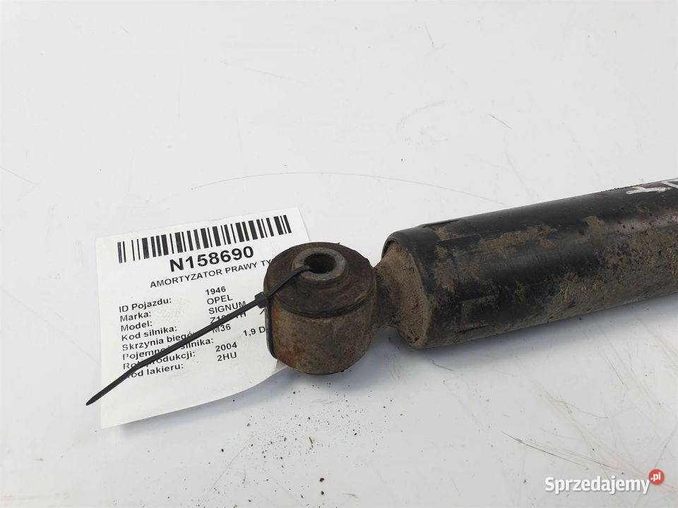 AMORTYZATOR PRAWY TYŁ OPEL SIGNUM osobowe