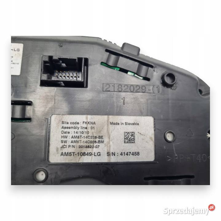 LICZNIK ZEGARY AM5T10849LG Ford C MK2 16 TDCI osobowe Chełm