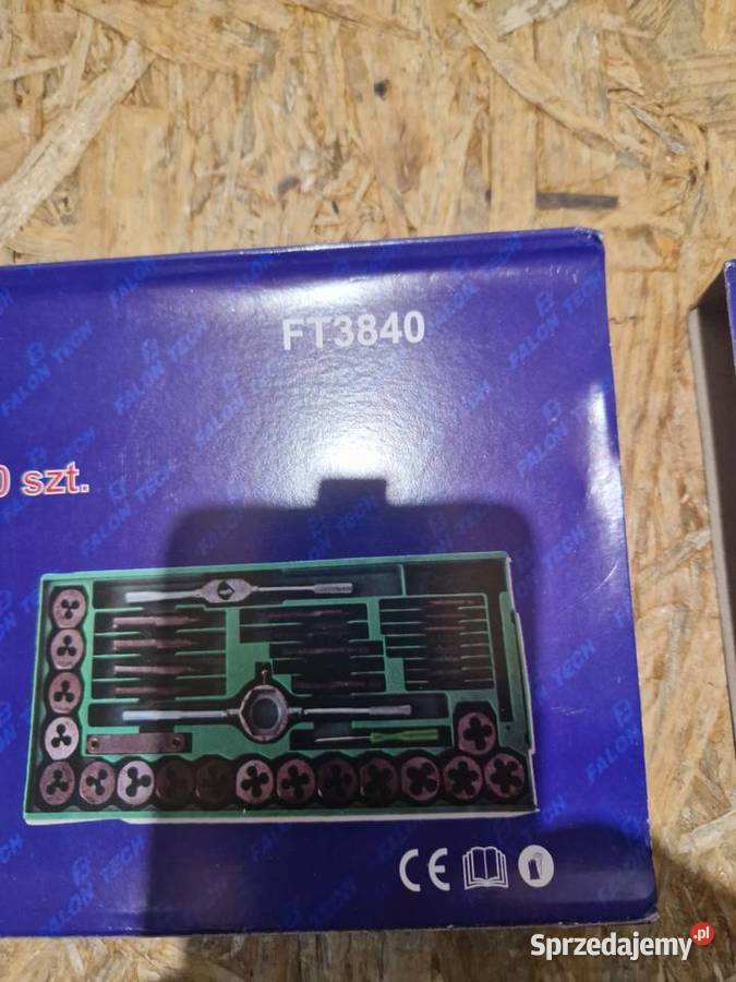 ZESTAW NARZYNEK I GWINTOWNIKÓW 40 EL Głogowa