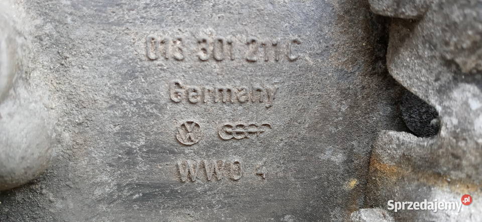 Skrzynia biegów Audi 80 B2 16 diesel CY YY osobowe Sieradz