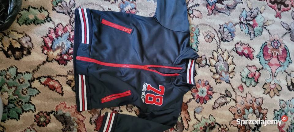 sportowa bluza na zamek