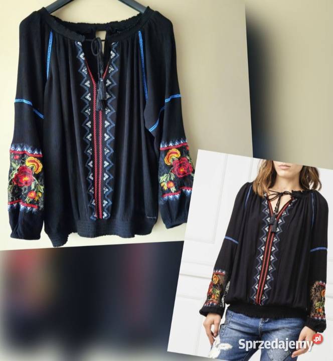 Desigual bluzka XXL z dekoltem Lublin
