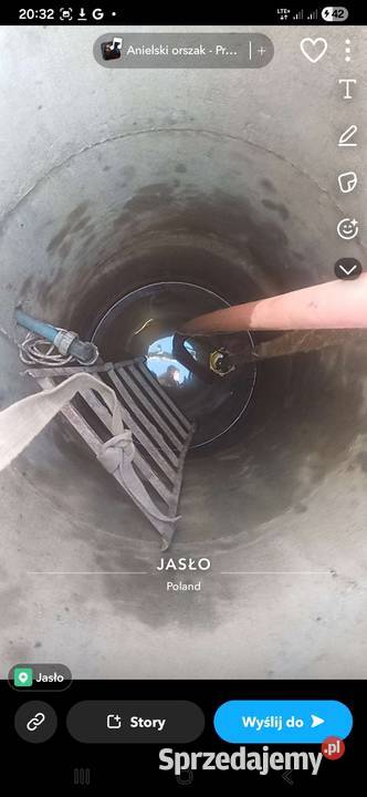 Szukanie wody Czyszczenie i pogłębianie studni Czermna