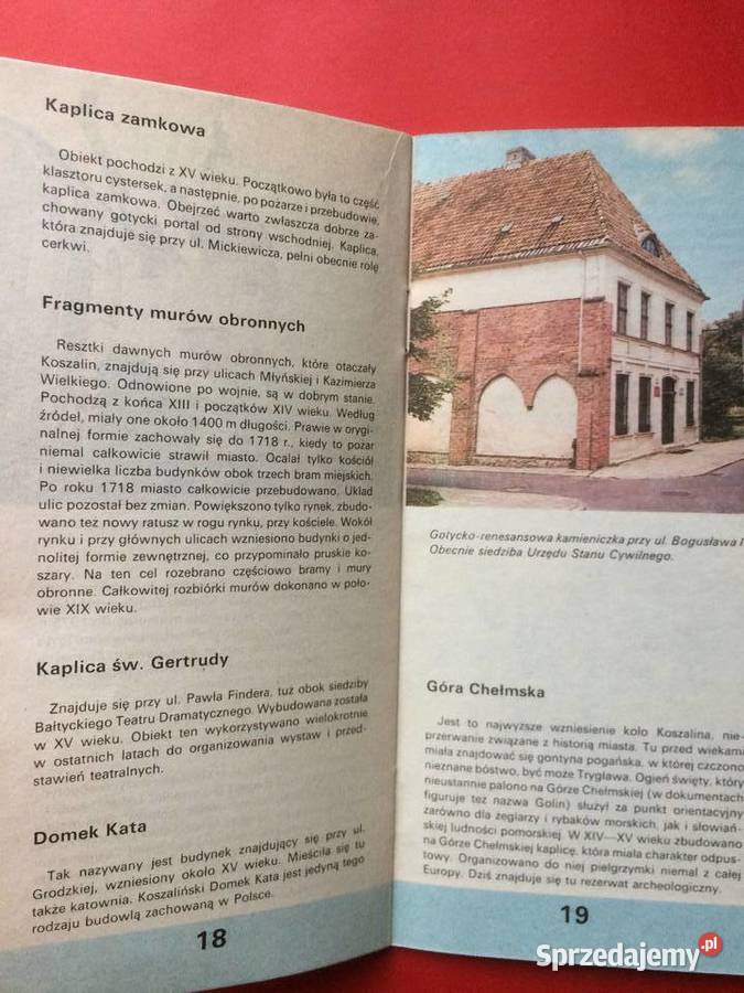 774 Koszalin Plan Miasta Szczecin sprzedam